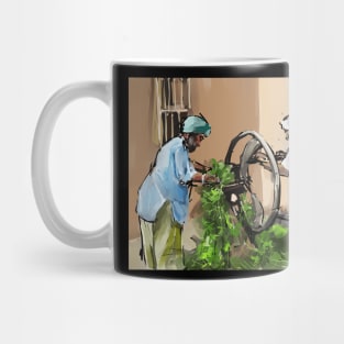 Punjabi Village Life Mug